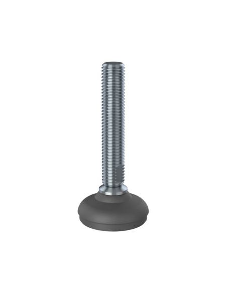 Machine foot HP60-UNC 3/4 x 4, AISI 304