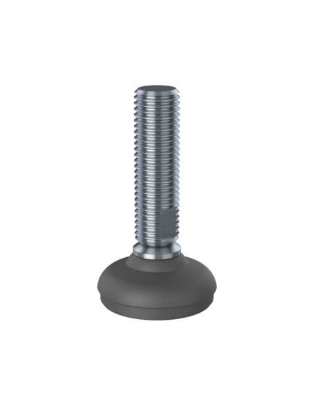 Machine foot HP60-UNC 7/8 x 3, AISI 304