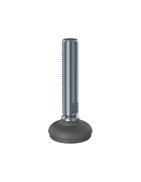 Machine foot HP60-UNC 7/8 x 4, AISI 304