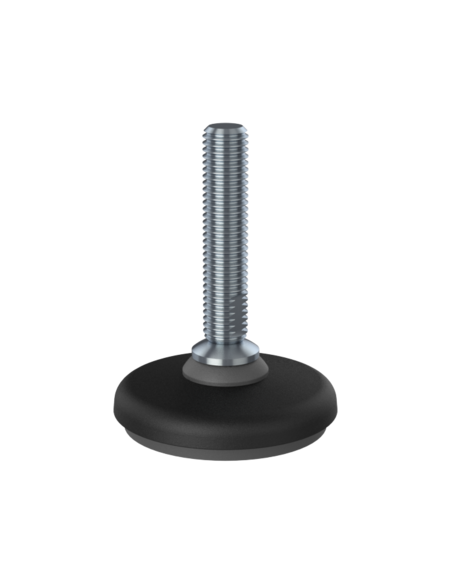 Machine foot HP80-UNC 5/8 x 3, AISI 304