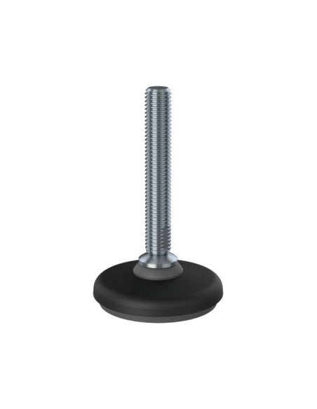Machine foot HP80-UNC 5/8 x 4, AISI 304