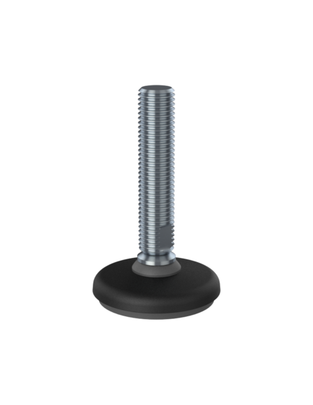 Machine foot HP80-UNC 7/8 x 4, AISI 304
