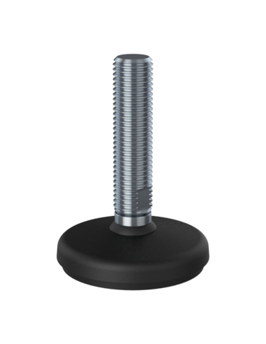Machine foot HP100-UNC 1 x 4, AISI 304