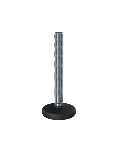 Machine foot HP100-UNC 1 x 8, AISI 304