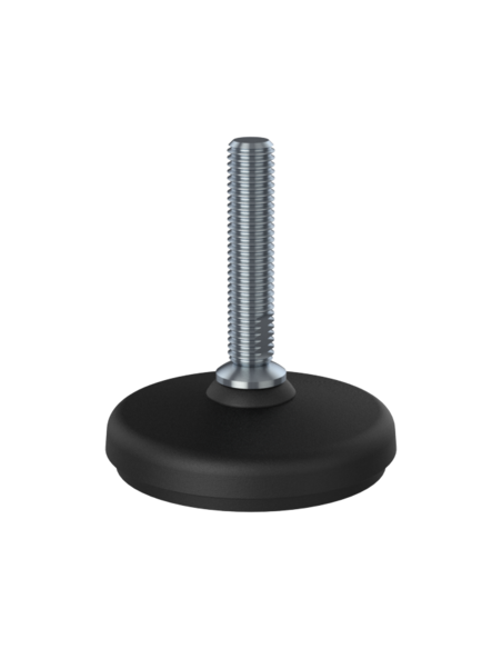 Machine foot HP100-UNC 5/8 x 3, AISI 304