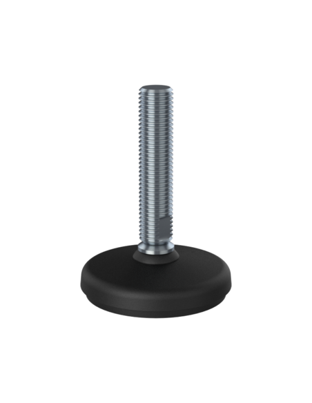 Machine foot HP100-UNC 7/8 x 4, AISI 304