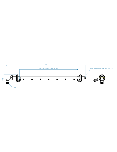 CIP unit V4 28"-765/655-1-7(101,60)-BSPT 1"