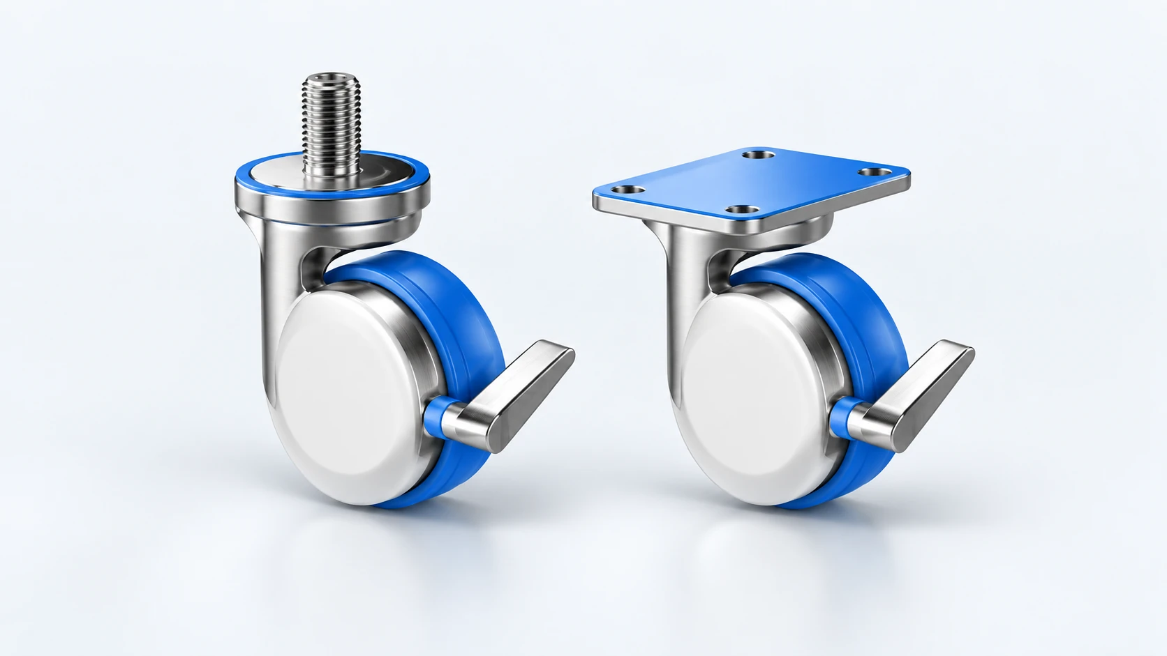 Hygienic castors &mdash; category illustration